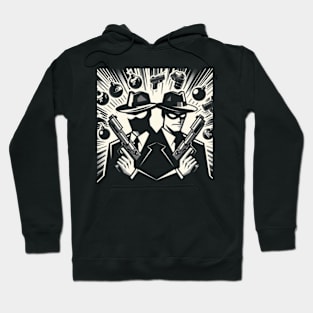 Spy vs Spy Retro Tee - Classic Mad Magazine Design Hoodie